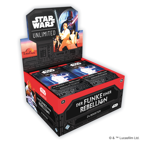 Star Wars: Unlimited - Der Funke einer Rebellion - Display 24 Booster (deutsch)