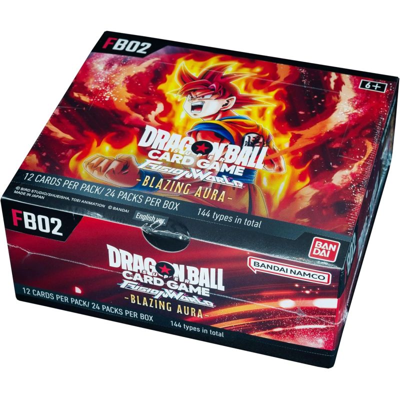 Dragon Ball Super Fusion World – Blazing Aura Booster Pack (FB02, EN)