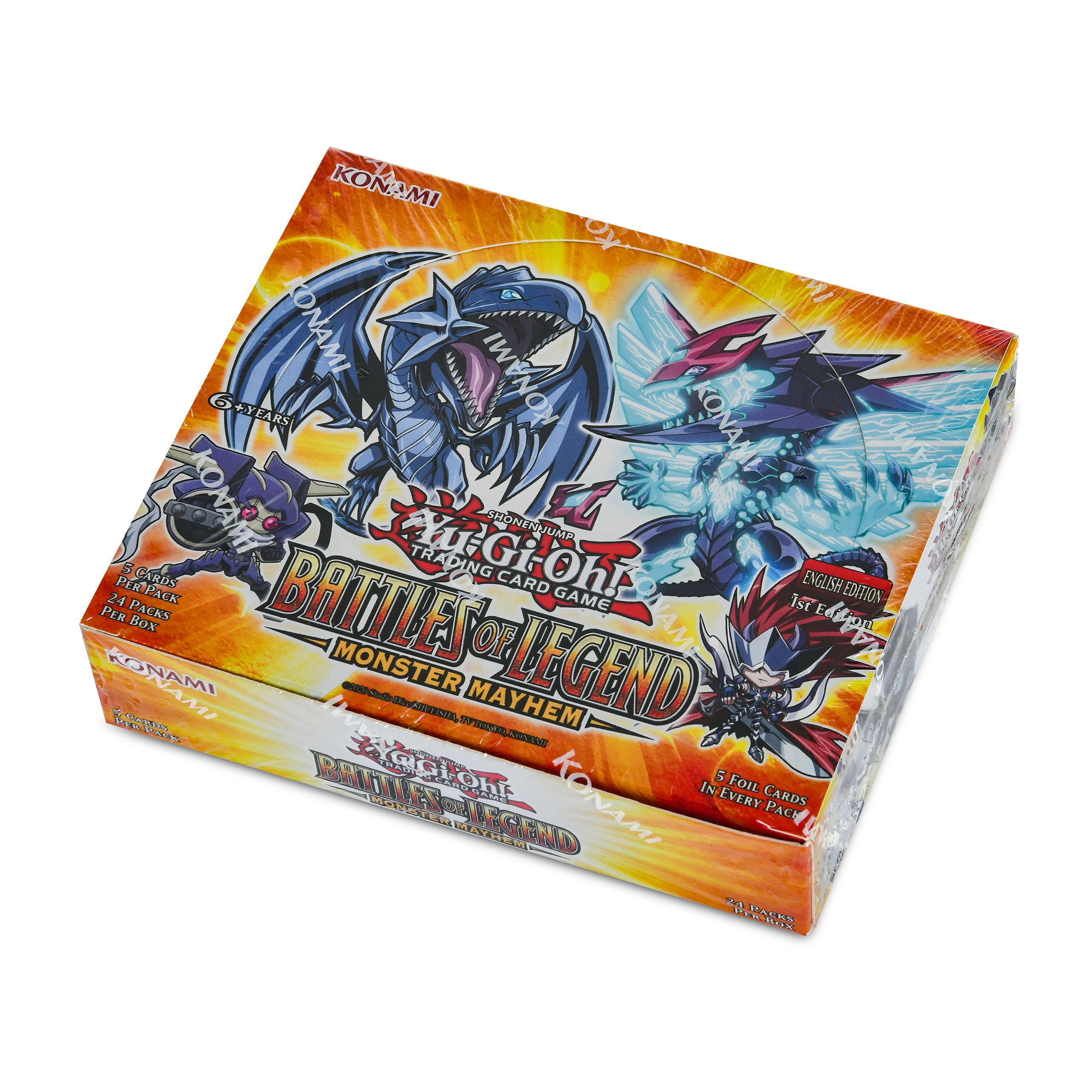 Yu-Gi-Oh! Battles of Legend Monster Mayhem - Booster Display (englisch)