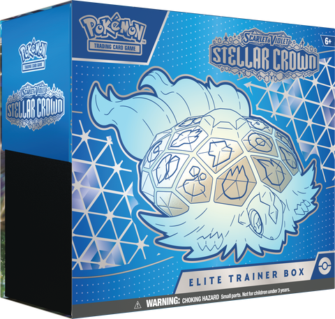 Pokemon Scarlet & Violet SV07 Stellar Crown Elite Trainer Box (englisch)