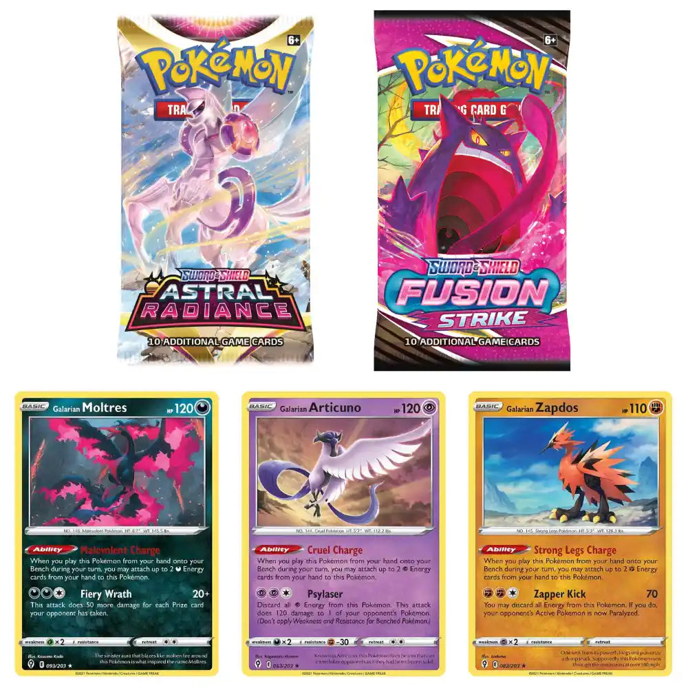 Pokemon Galarian Birds - Enhanced 2-Pack Blister (Englisch)