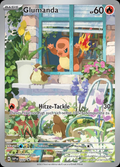 Pokemon Glumanda Promo Art Rare Karte Karmesin & Purpur  SVP 044 (deutsch)