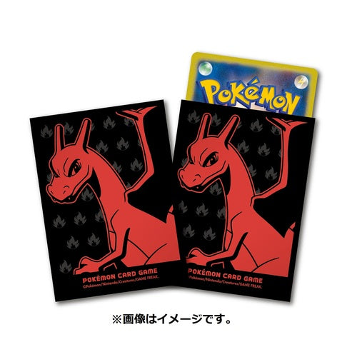 Pokemon Center Original Card Game Sleeve Charizard Premium Holo 64 Sleeves