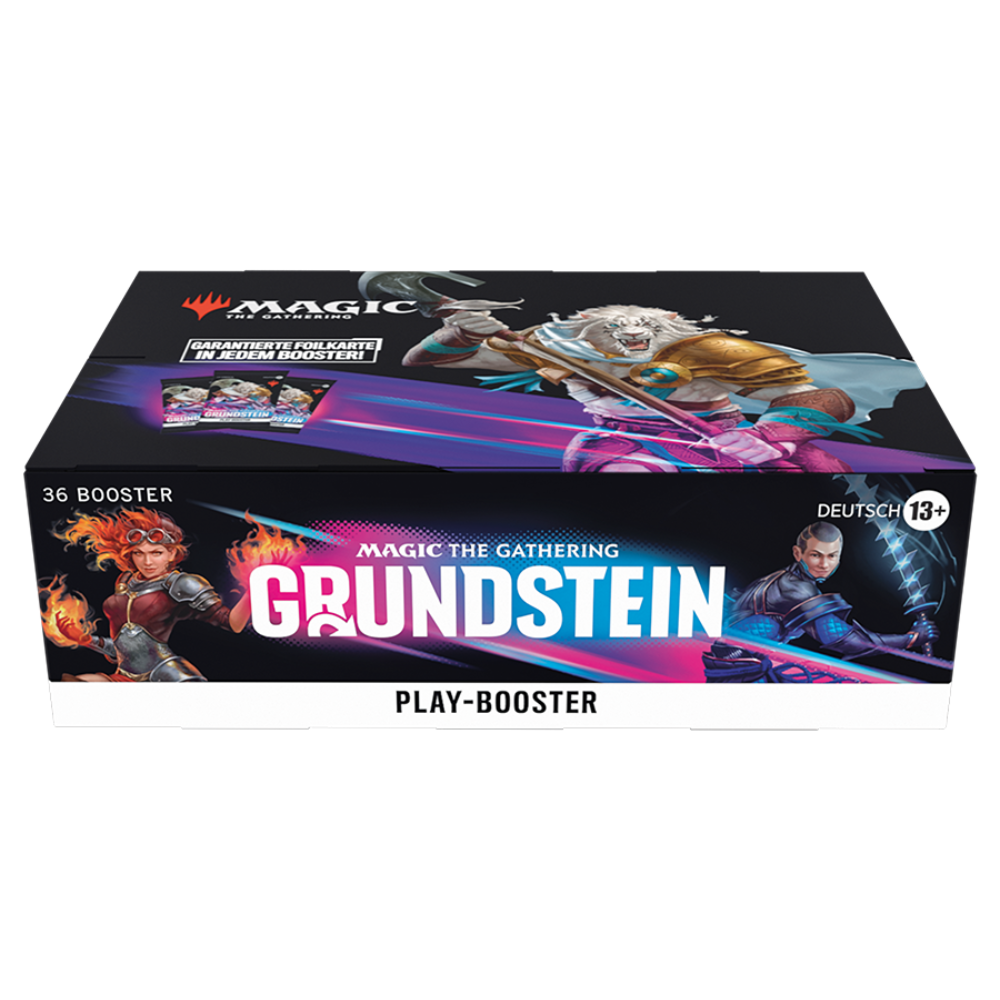 Magic The Gathering Grundstein – Play Booster-Display (Deutsch)
