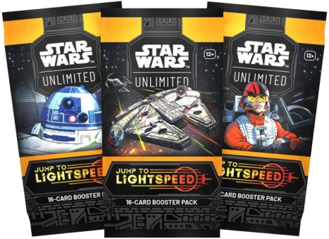 Star Wars: Unlimited - Jump to Lightspeed Booster-Display (Englisch)