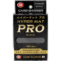 KMC Hyper Mat Pro Sleeves Schwarz – 100 Kartenhüllen (Standard Size, matt)