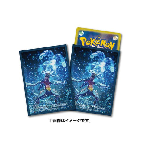 Pokemon Center Original Card Game Sleeve Tera Crystal Garchomp Premium Holo 64 Sleeves