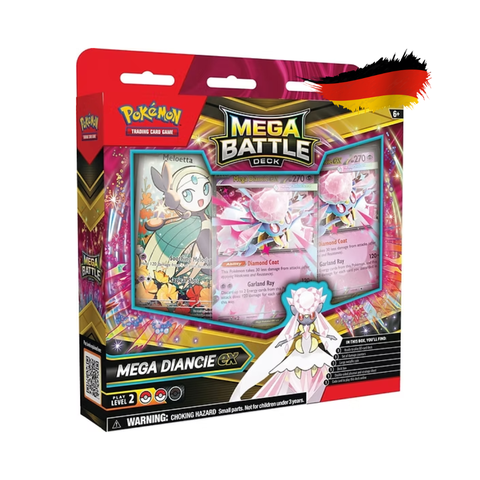 Pokemon Mega-Kampfdeck – Mega-Diancie EX (Deutsch)