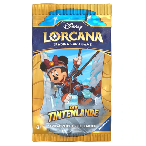 Disney Lorcana Sammelkartenspiel Die Tintenlande Boosterpack (deutsch)