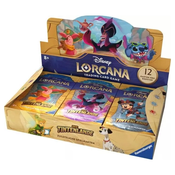Disney Lorcana – Die Tintenlande Display (24 Booster, deutsch)