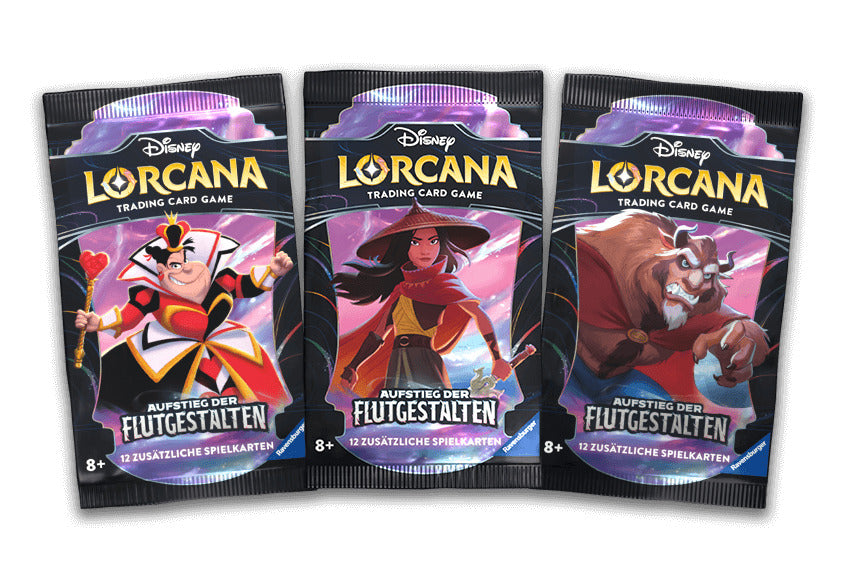 Disney Lorcana Sammelkartenspiel Aufstieg der Flutgestalten Boosterpack (deutsch)
