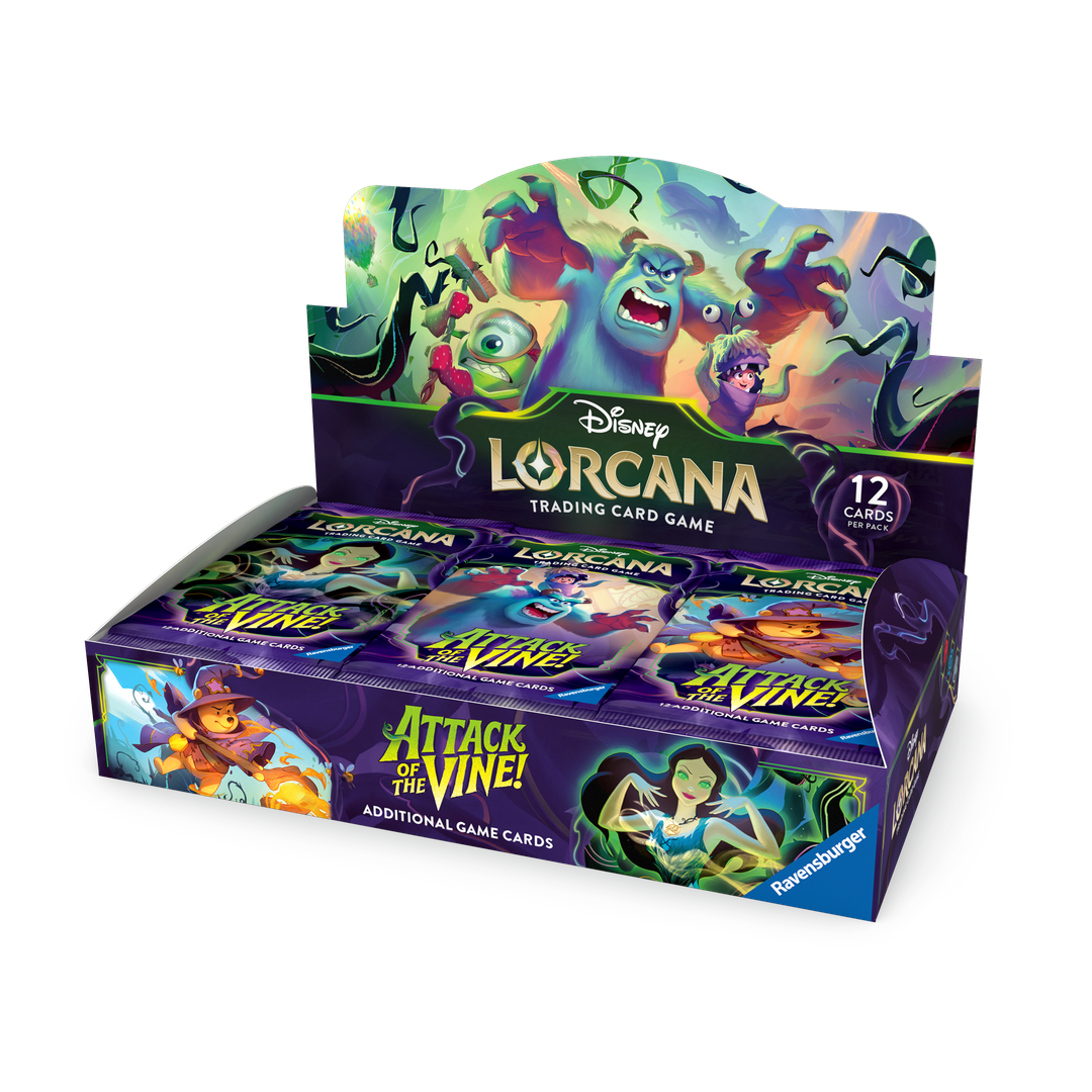 Disney Lorcana Attack of the Vine! – Booster Display (24) (englisch) *Vorbestellung