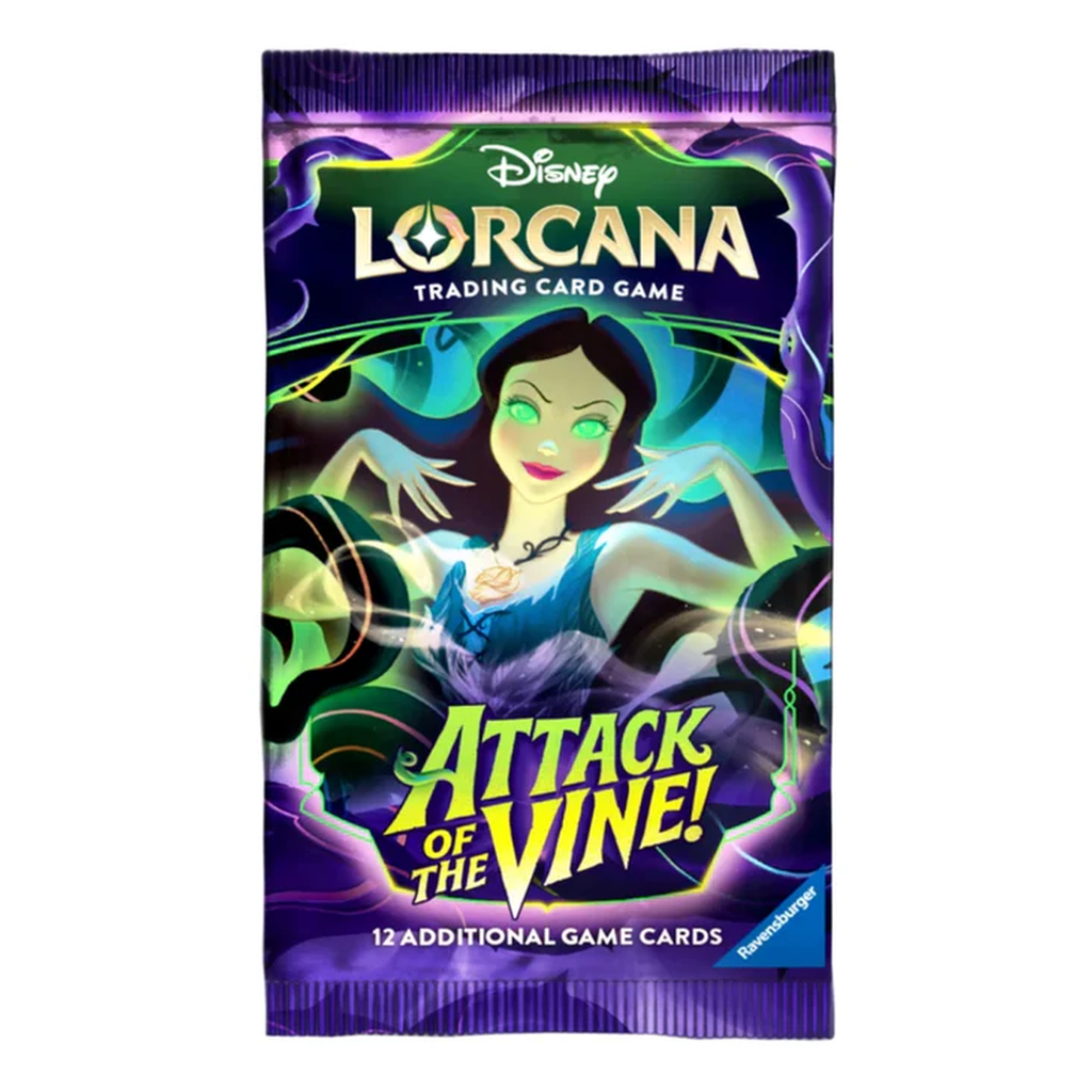 Disney Lorcana Attack of the Vine! – Einzelbooster (englisch) *Vorbestellung