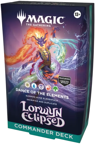 Magic the Gathering Lorwyn Eclipsed Commander Deck – Dance of the Elements (englisch)