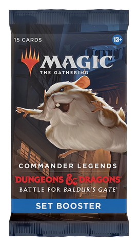 Magic: The Gathering – Commander Legends: Battle for Baldur's Gate Set Booster (englisch, Einzelbooster)