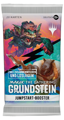 Magic The Gathering Grundstein – Jumpstart Booster (Deutsch, Einzelbooster)