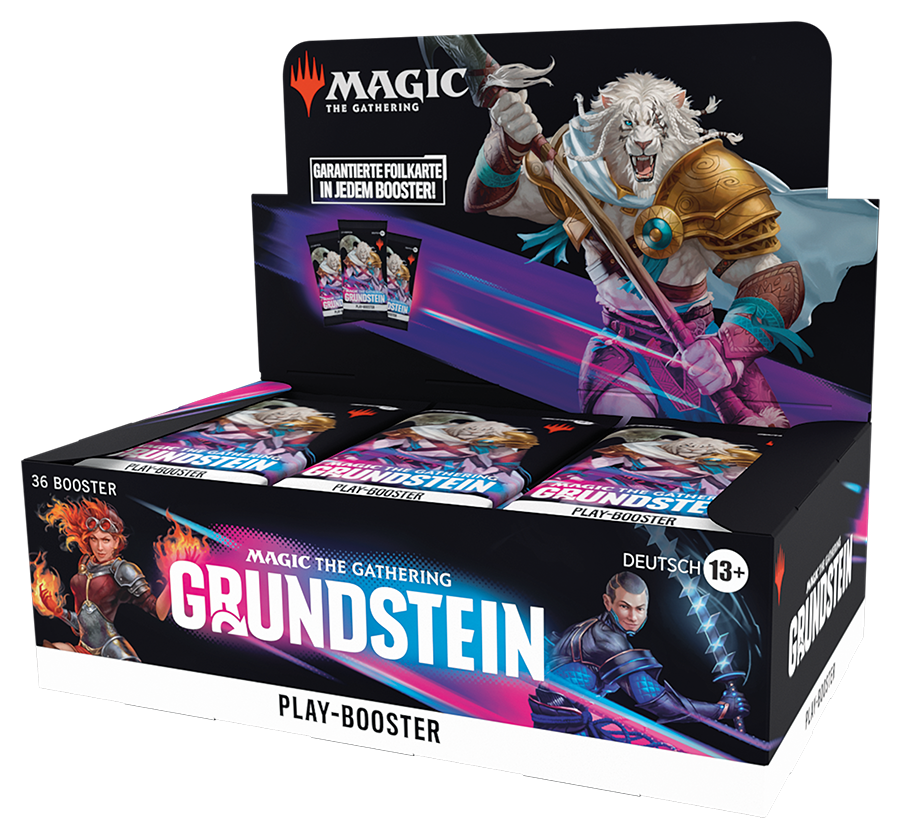 Magic The Gathering Grundstein – Play Booster-Display (Deutsch)