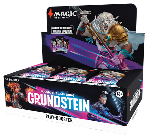 Magic The Gathering Grundstein – Play Booster-Display (Deutsch)