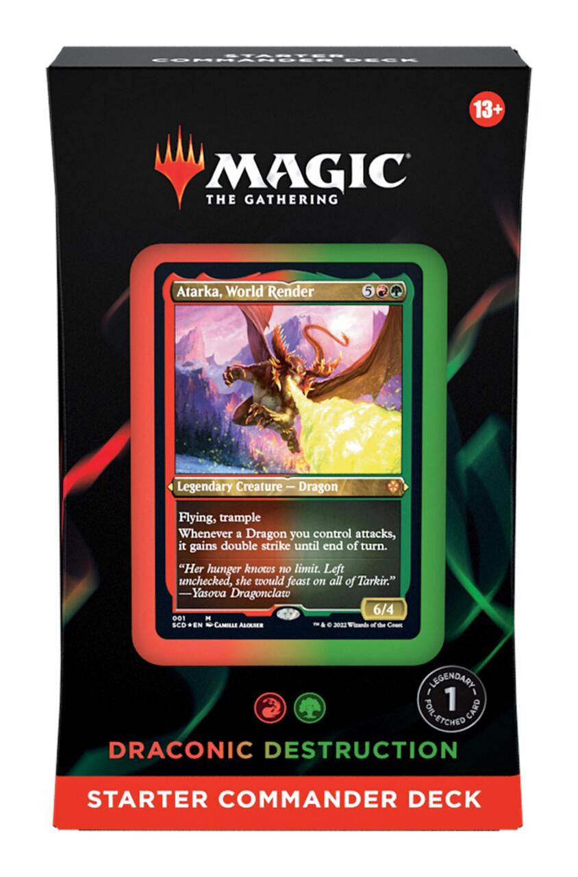 Magic The Gathering Starter Commander Deck – Draconic Destruction (englisch)