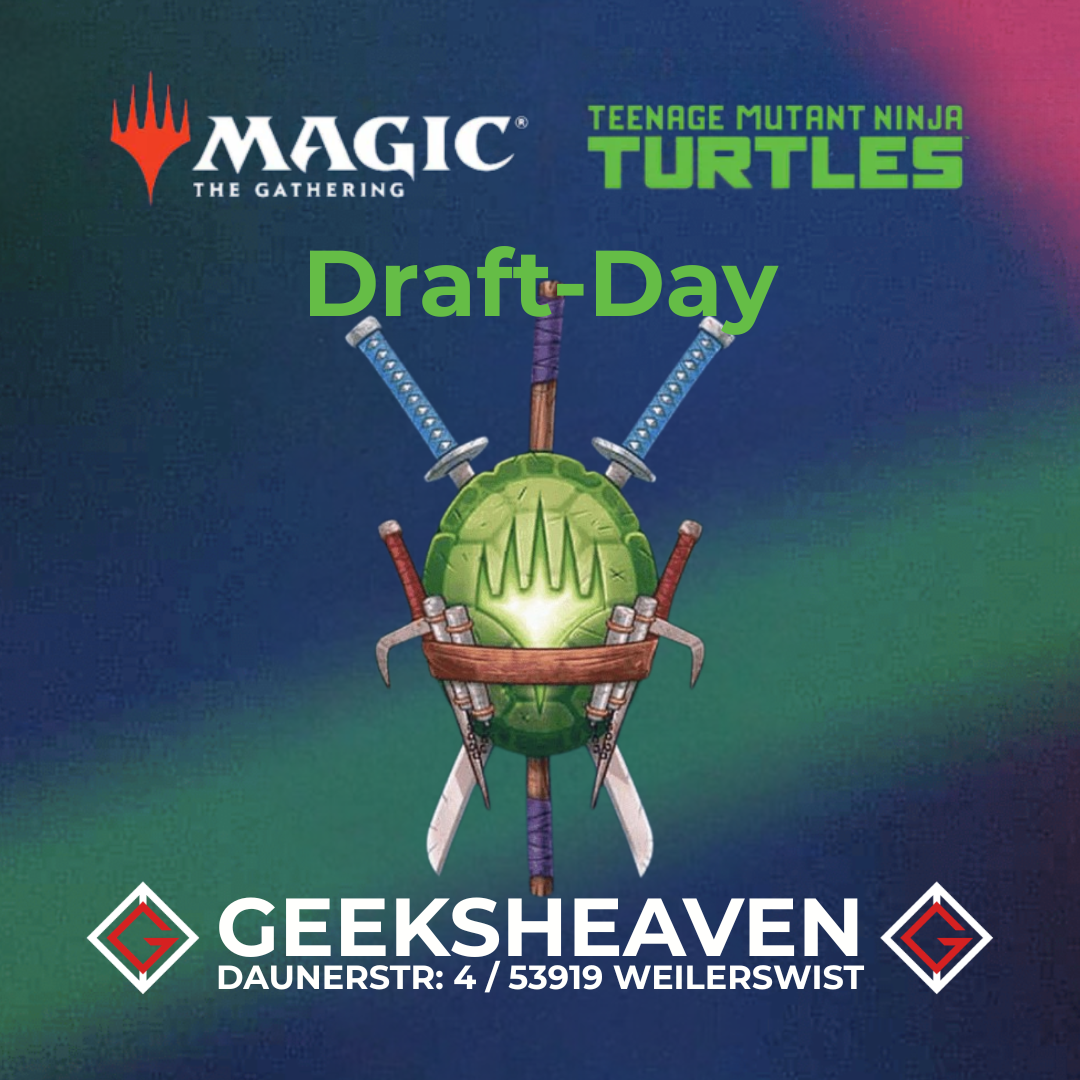 Magic the Gathering Draft Event – Teenage Mutant Ninja Turtle Draft – 21.03.2026 im Geeksheaven