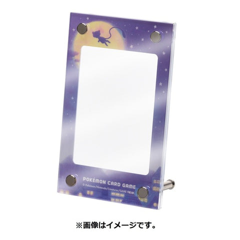 Pokemon Center Original Pokemon Card Display Frame Mew