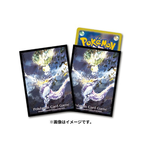 Pokemon Center Original Card Game Sleeve Tera Crystal Mewtwo Premium Holo 64 Sleeves