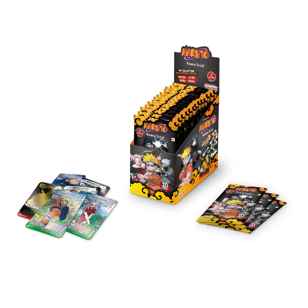 Naruto TCG First Set Booster Display 1. Edition (Englisch)