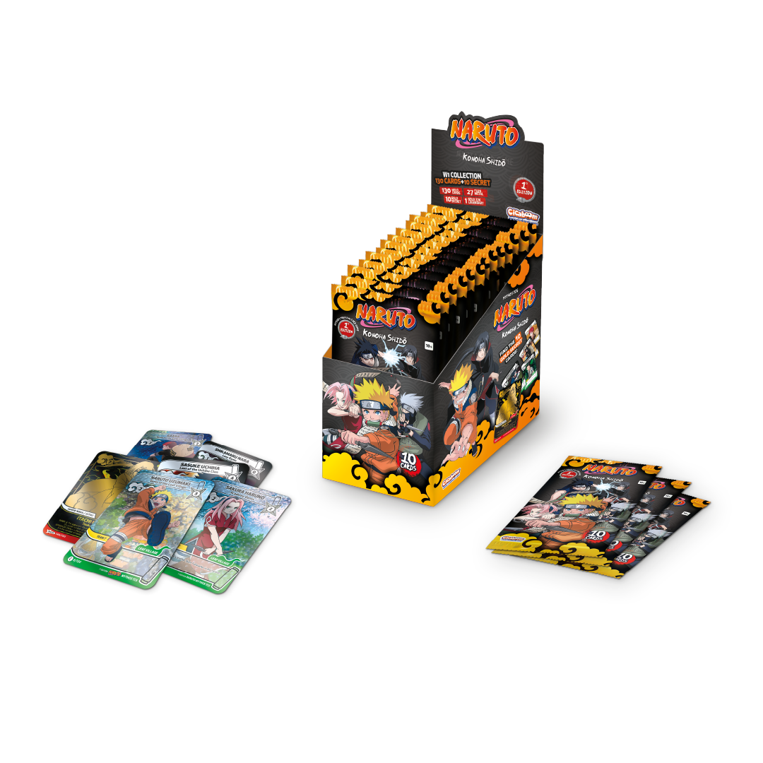 Naruto TCG First Set Booster Display 1. Edition (Englisch)