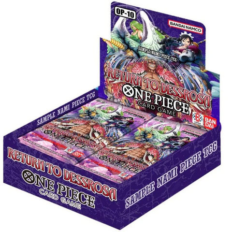 One Piece Card Game - Return to Dressrosa Display 24 Booster OP-10 (englisch)*(Vorbestellung - Voraussichtlicher Versand: 21.03.2025)