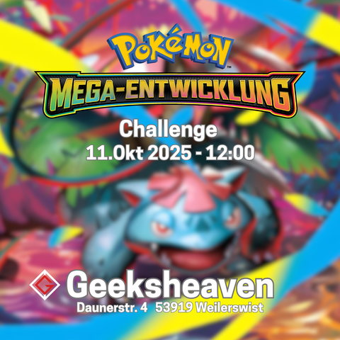 Pokemon TCG - Challenge 11. Oktober 2025 - 12:00 Uhr