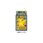 Pokemon Center Original Card Game Sleeve Pikachu 25th Anniversary Collection 64 Sleeves