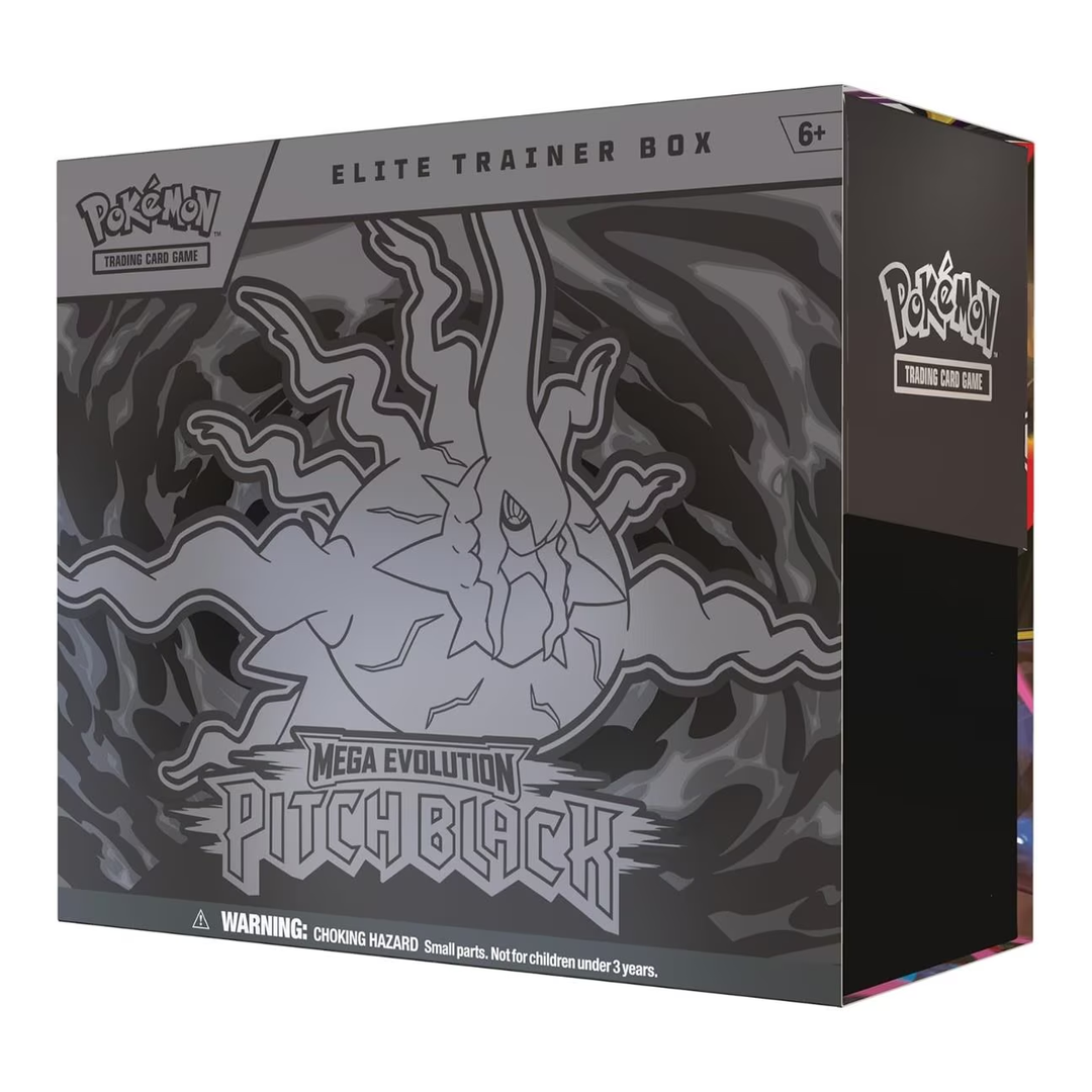 Pokémon Mega Evolution – Pitch Black (ME05) – Elite Trainer Box (englisch) *Vorbestellung