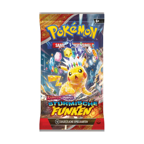 Pokemon - Karmesin & Purpur Stürmische Funken Booster KP08 (deutsch)