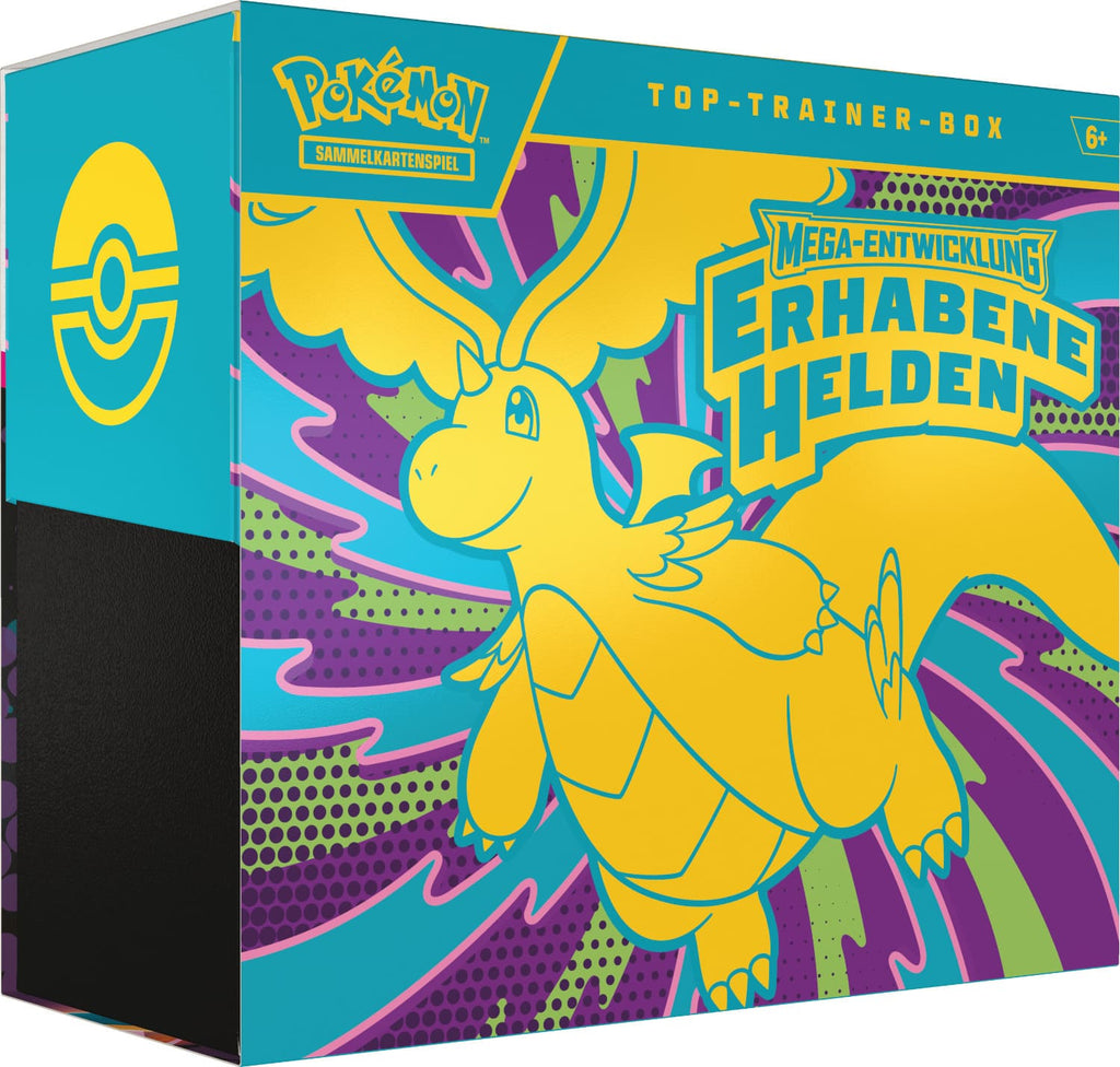 Pokemon ME2.5 Mega Entwicklung - Erhabene Helden - Top Trainer Box (deutsch)