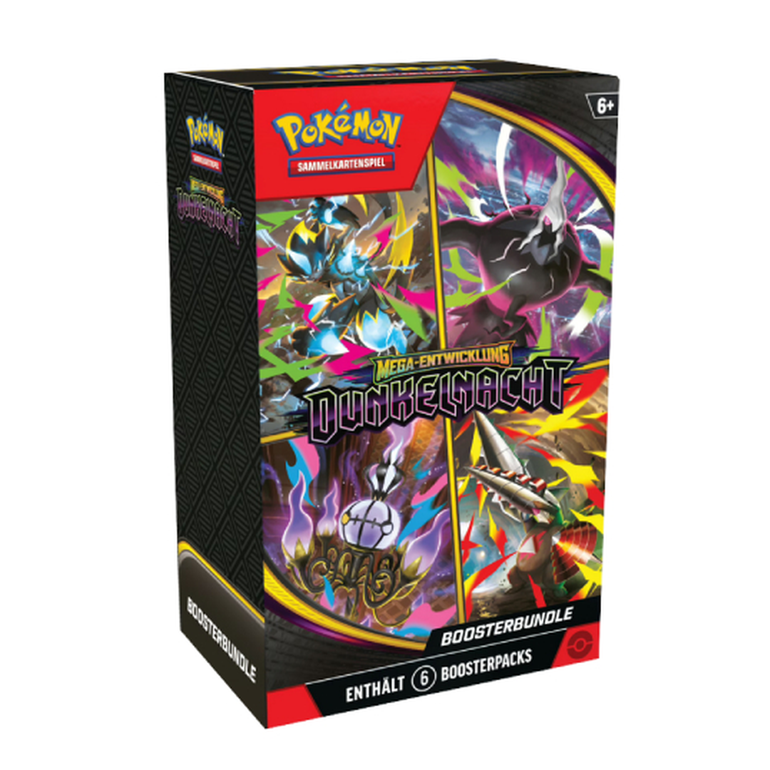 Pokémon Mega-Entwicklung – Dunkelnacht (ME05) – Booster Bundle (6 Booster) (deutsch) *Vorbestellung
