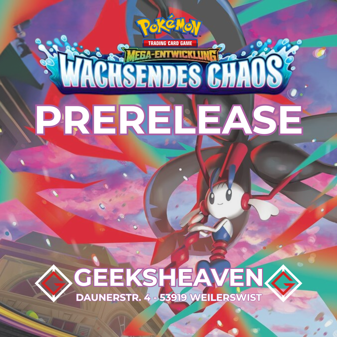 Pokemon Prerelease - Wachsendes Chaos - 09.05.2026 - 12:00 Uhr