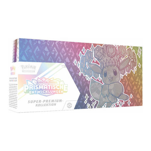 Pokemon Karmisin & Purpur KP8.5 – Prismatische Entwicklung – Super-Premium Kollektion (Deutsch) *Vorbestellung