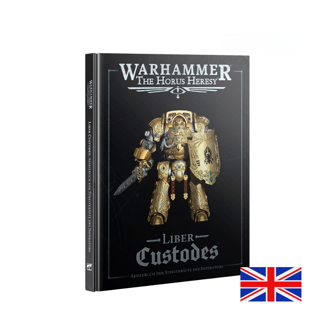 Warhammer 40k Legio Custodes - Liber Custodes (English) *Vorbestellung