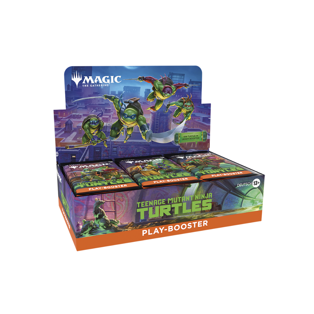 Magic The Gathering – Teenage Mutant Ninja Turtles Play Booster Display (Deutsch) *Vorbestellung