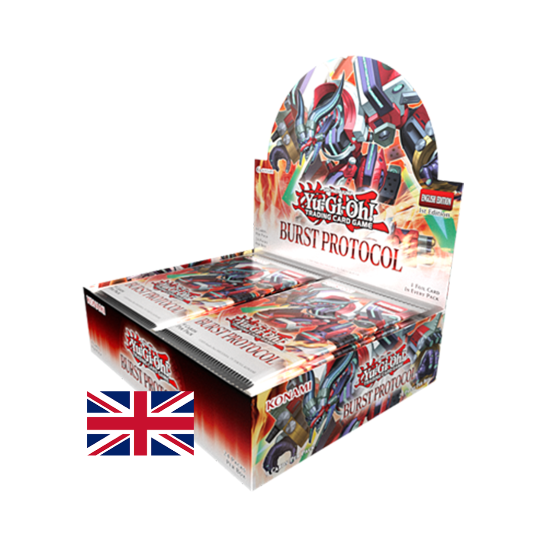 Yu‑Gi‑Oh! – Burst Protocol Booster Display (Englisch)