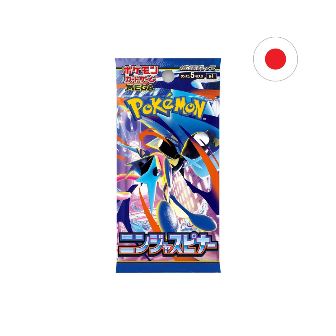 Pokemon M4 Mega Evolution Ninja Spinner - Display (japanisch)