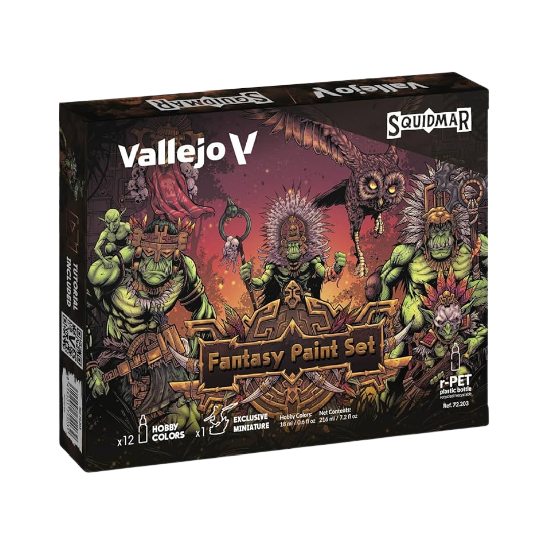 Vallejo V Squidmar - Fantasy Paint Set