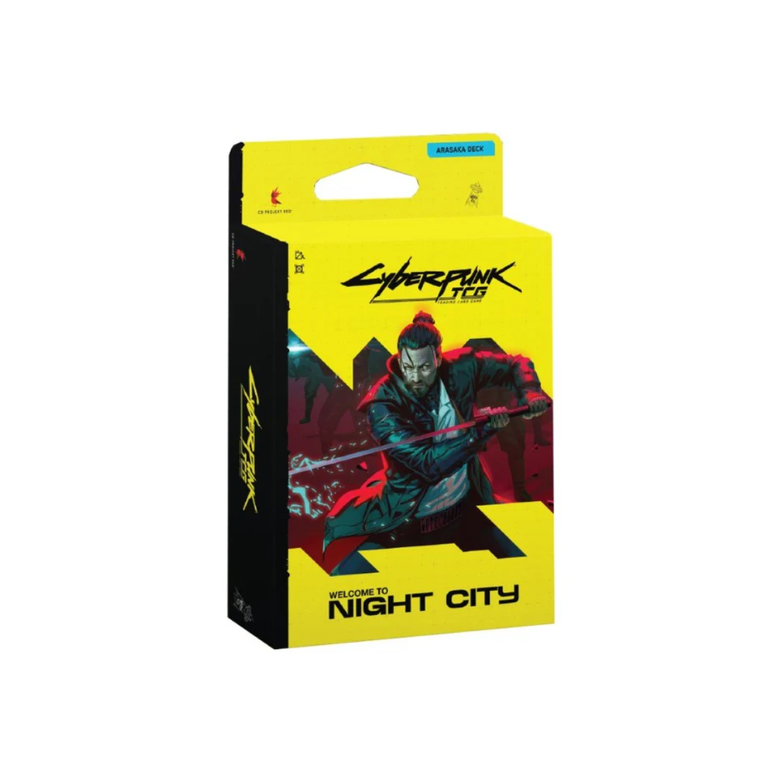 Cyberpunk TCG Welcome To Night City - Starter Deck - Embracing Power (englisch) *Vorbestellung