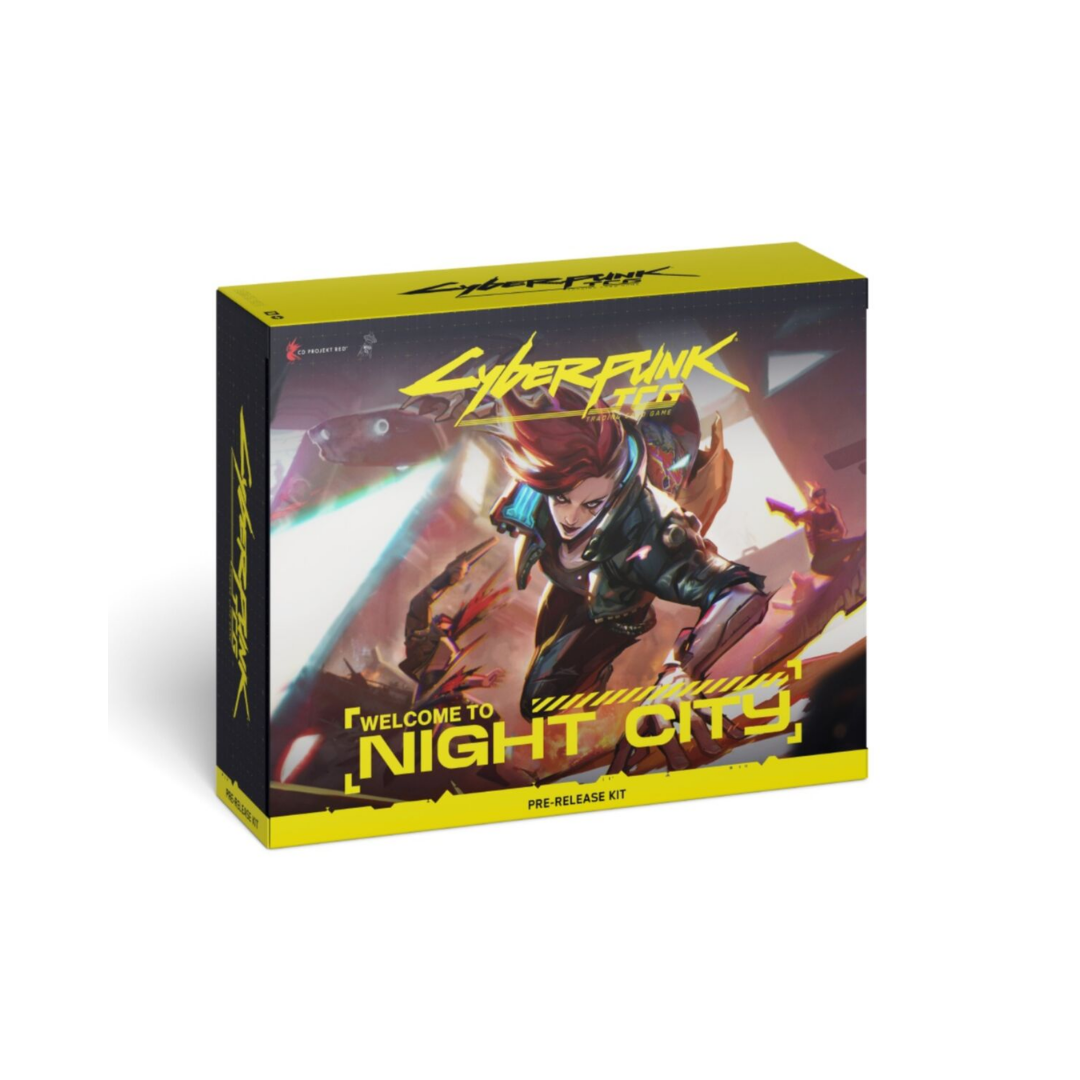 Cyberpunk TCG Welcome To Night City - Prerelease Kit (englisch) *Vorbestellung