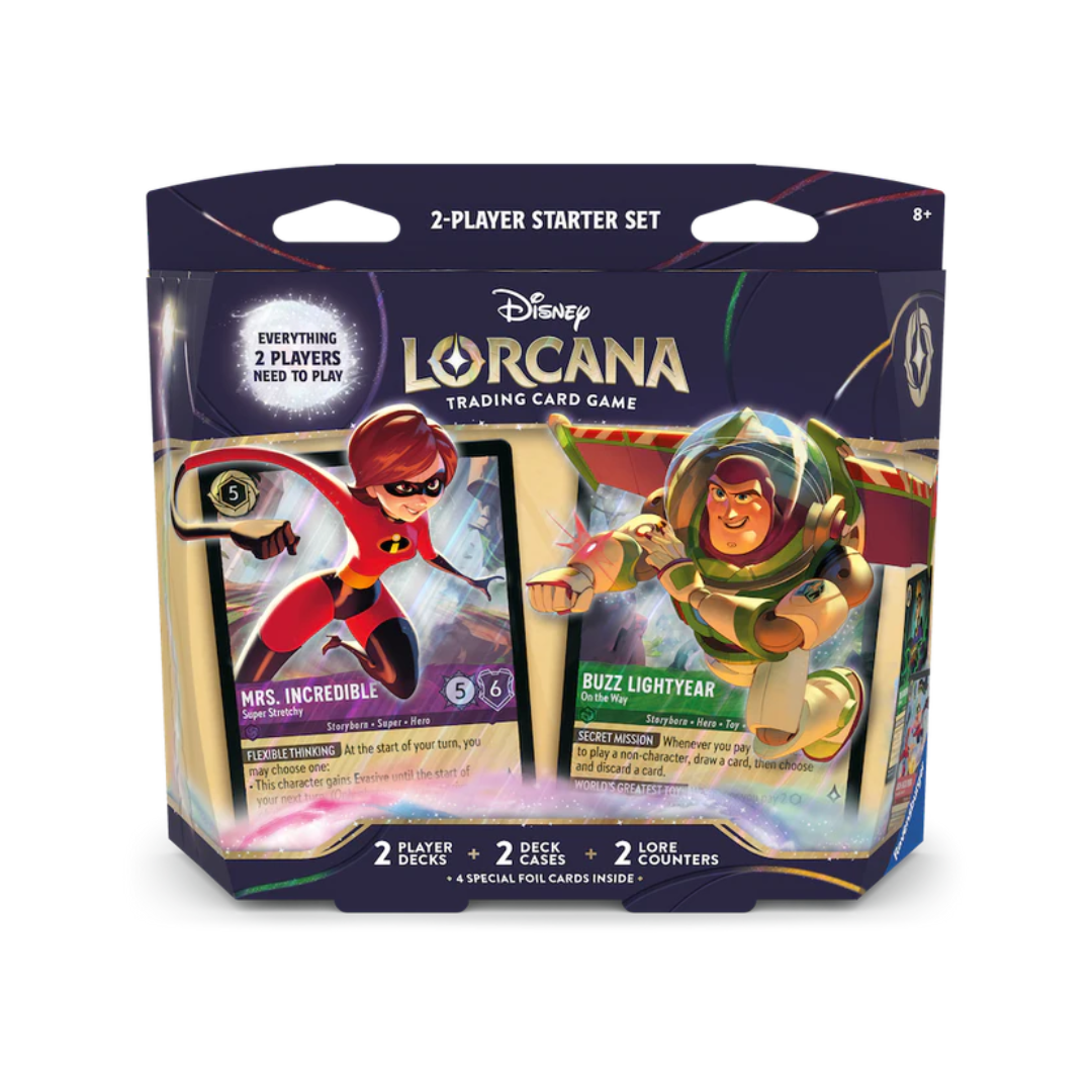 Disney Lorcana Wilds Unknown - 2 Player Starter Set (englisch) *Vorbestellung