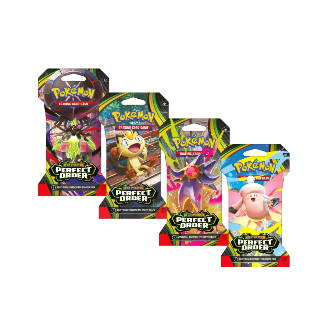 Pokemon ME03 Mega Evolution Perfect Order Sleeved Booster (englisch) *Vorbestellung