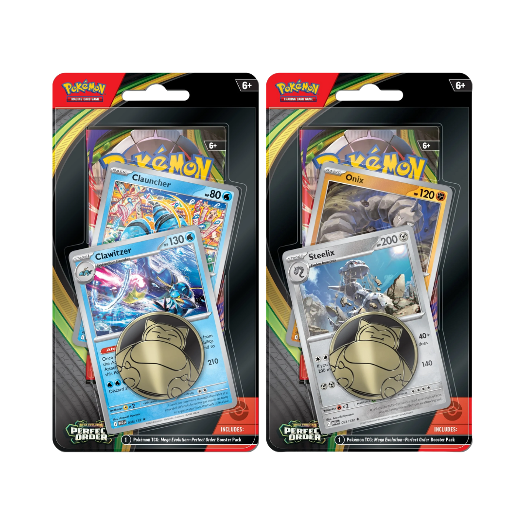 Pokemon ME03 Mega Evolution Perfect Order 2er Checklane Blister (englisch)