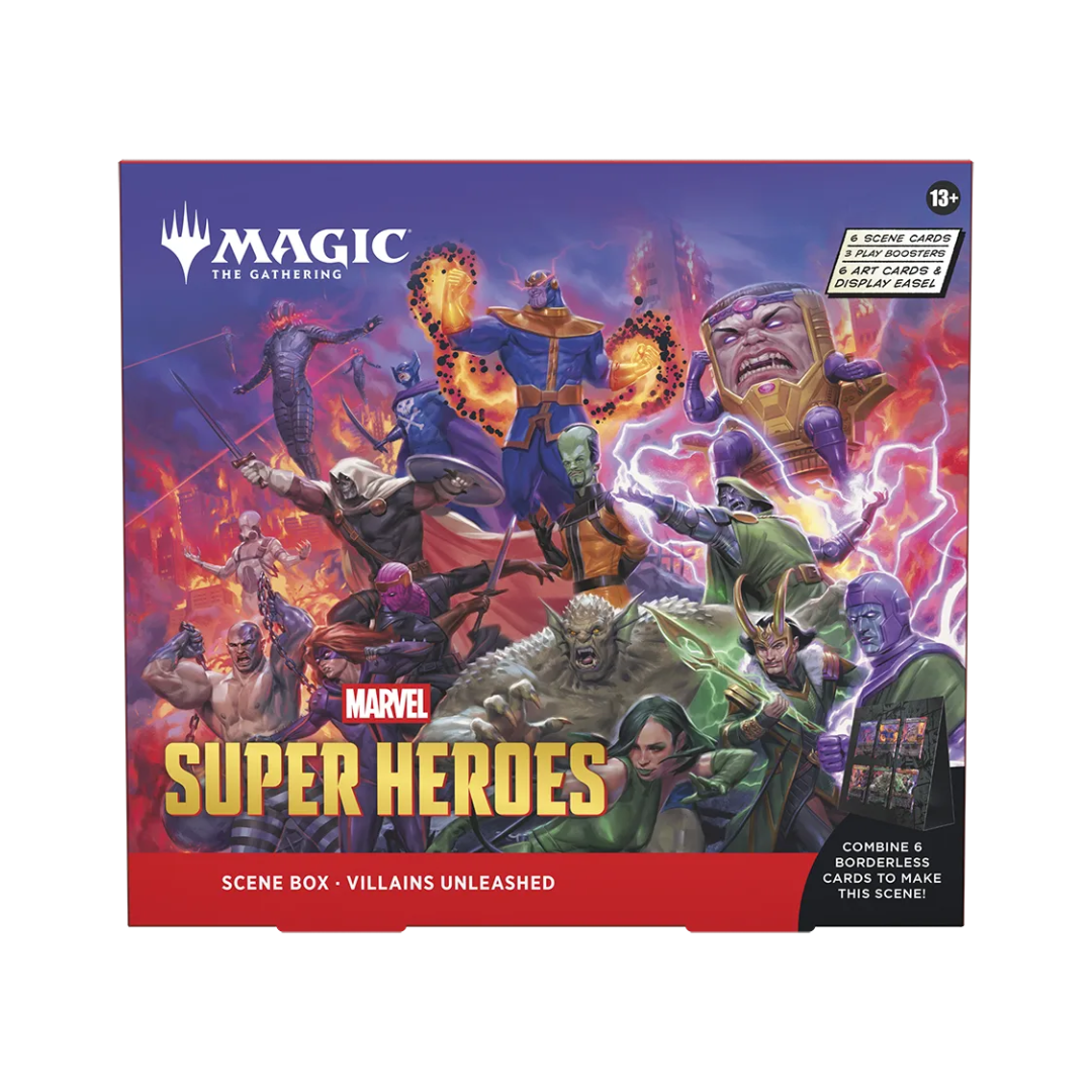 Magic the Gathering Marvel Super Heroes - Scene Box Villains Unleashed (englisch) *Vorbestellung