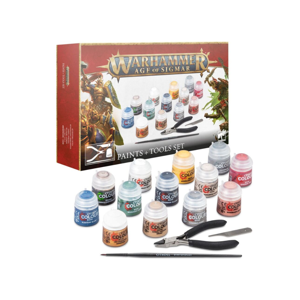 Warhammer Age of Sigmar Farb und Werkzeugset