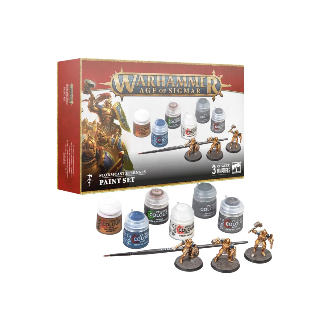 Warhammer Age of Sigmar Stormcast Eternals - Vindictors und Farbset